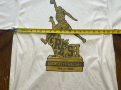 Bobby Fresh Jordan 23 Men’s L White TShirt NBA Hip Hop