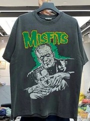Misfits Band Graphic short sleeve Black color Tshirt Men Women S-5XL
