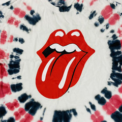 THE ROLLING STONES RARE TIE DYE Y2K OFFICIAL TEE – № 514