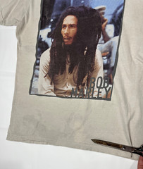 Bob Marley Tshirt Zion Mens Size Large Full Color Image