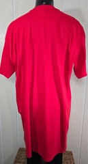 Snoopy Peanuts Christmas VTG FOSTER Single Stitch Red Sleep Shirt *One Size *