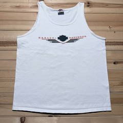 Vintage 2002 Harley-Davidson St. Joe Missouri Midwest Graphic Tank Top – Large
