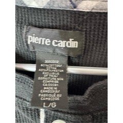 Pierre Cardin thermal waffle knit shirt long sleeve Thermal Henley Long Sleeve