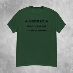 America 250th Anniversary T-Shirt Mens S-2XL (Neutral Color Pack)