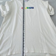 Guess x J Balvin Mens T-Shirt XL (44-46) 2020 Colores Smiley Rainbow Logo