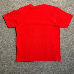 Supreme Red Arched Logo Premium T-Shirt Mens Size M Short Sleeve