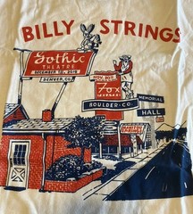 VTG 2018 Billy Strings Colorado Run White S to 5XL Concert Shirt SN556