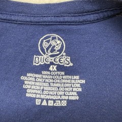 Buc-ees Shirt Mens 4X Blue Fireworks Land of the Free Home of the Brave