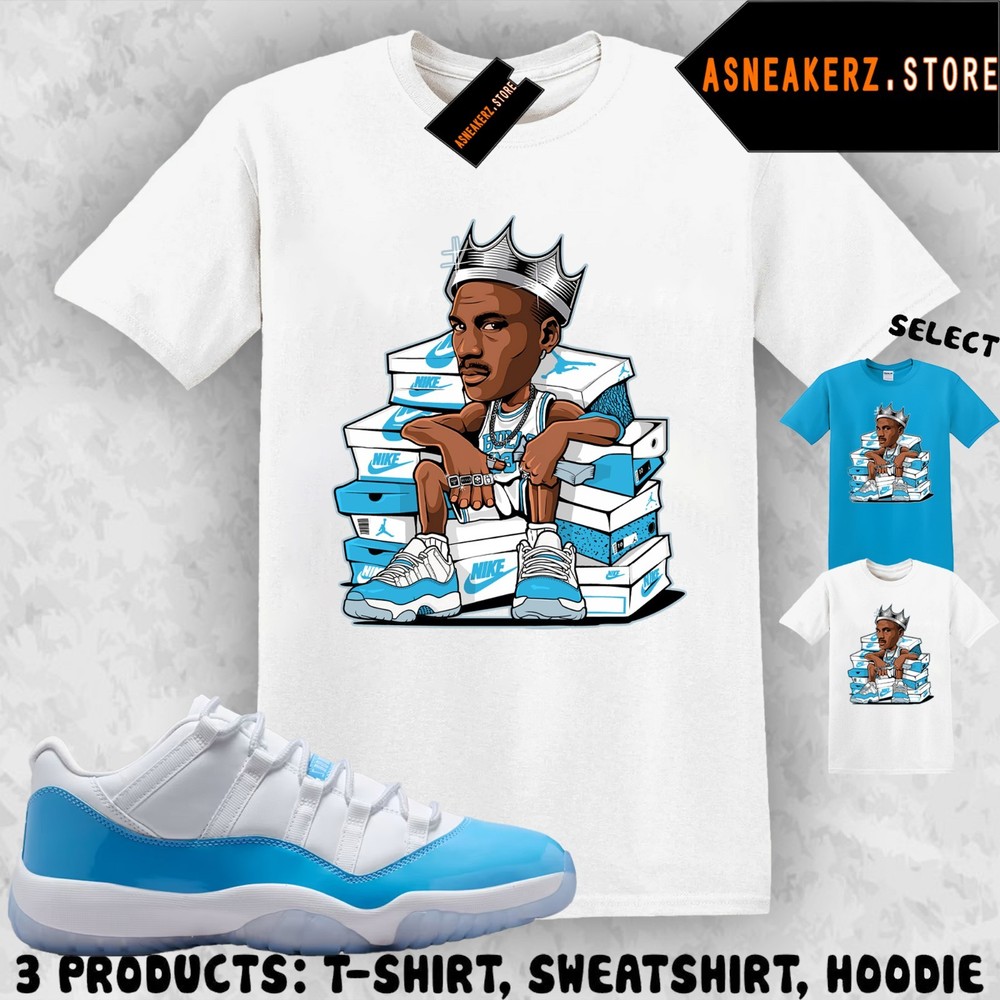 Shirt Matching AJ 11 Low University Blue 2026 Match Sneaker MJ Sneakerhead King