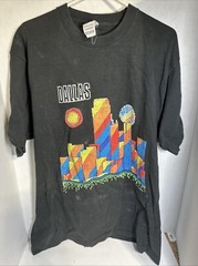 Vintage City Of Dallas 1991 JP Sport SS Shirt Size XL Fruit Of The Loom XL Y4
