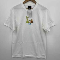 HUF Worldwide T-Shirt Men’s Size M White Best Friends Graphic Logo New NWT