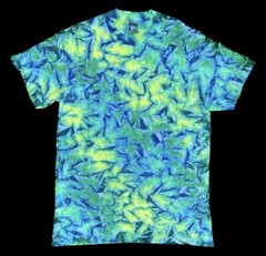 *New* 2XL – Sm Handmade Tie Dye, Tidepool Cruncht Crinkle, Crew or V-Neck
