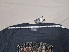 7.62 Design Military Apparel Mens Short Sleeve Patriot Graphic Tee T-Shirt LG