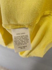 J Crew Shirt Mens Medium Yellow Golfo Di Napoli Capri Graphic Short Sleeve Tee