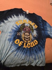 Summer of Loud 2025 Tour T-Shirt Large Blue Tie Dye – Brand New. Ships ASAP!
