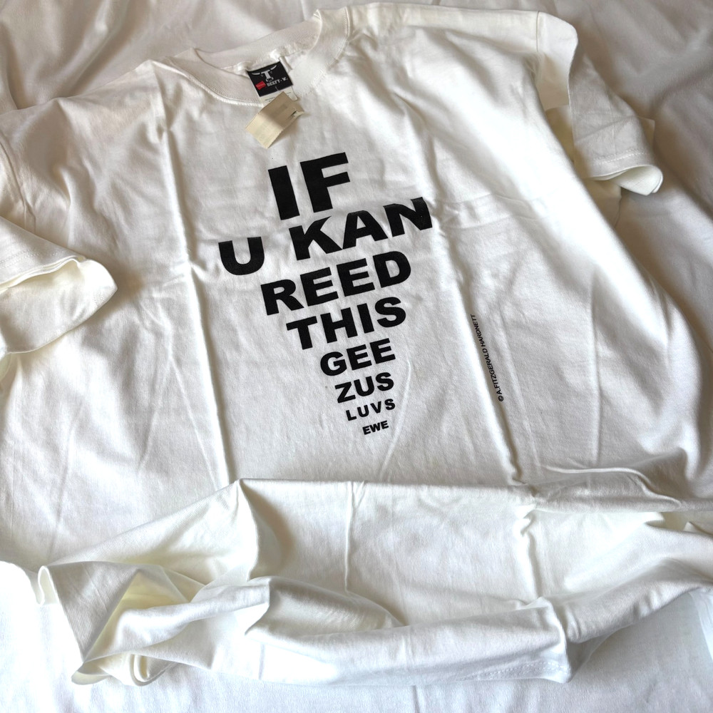 Christian Religious TShirt READ THIS JESUS LOVES YOU Cotton Short Sleeve XXL 2XL