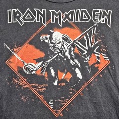 Iron Maiden T-Shirt The Trooper Mens Black XL Cotton Graphic Tee Port & Company