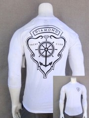 New Diamond Supply Co. Skate Team Yacht Crest Mens Size LARGE T Shirt RDAM-217