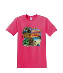 T-Shirt S to 2XL 3XL – ISLAND TIME relax resort neon fun adult