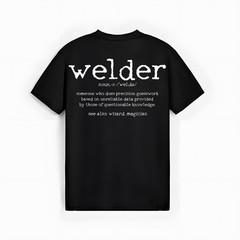 Mens Welder Definition Funny Welding Quote Welder Gift T-Shirt