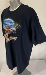 Harley Davidson 2XL T-Shirt NWT Black Tee Graphic Milwaukee 105th Anniversary