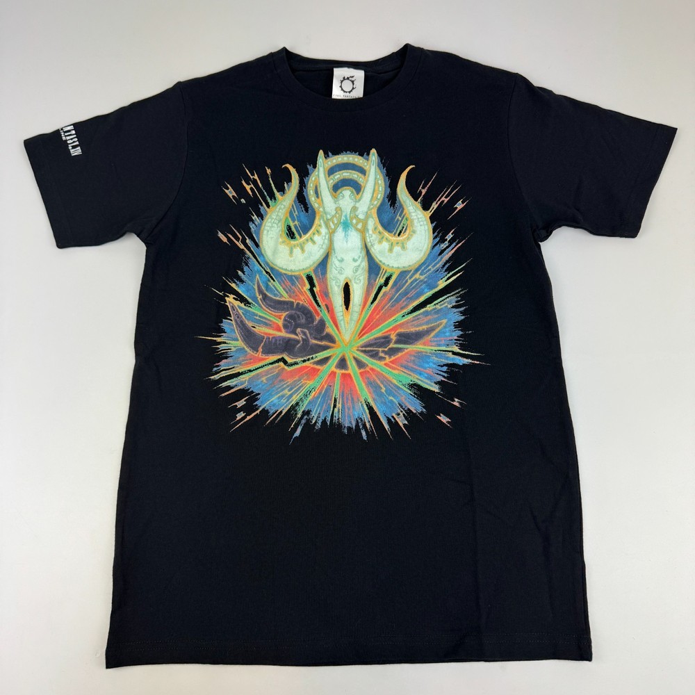 FINAL FANTASY XIV 14 FFXIV Mens Size S T Shirt Hydaelyn Kick Square Enix