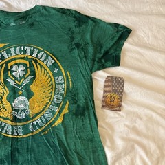 Affliction Mens T-shirt AC Shamrock Size L