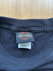 Harley Davidson T Shirt Men’s L Large Black Fairbanks Alaska Motorcycles