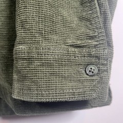 Seasalt Shirt Men’s Medium Woodland Green Ropemaker Waffle Cord RRP £79.99