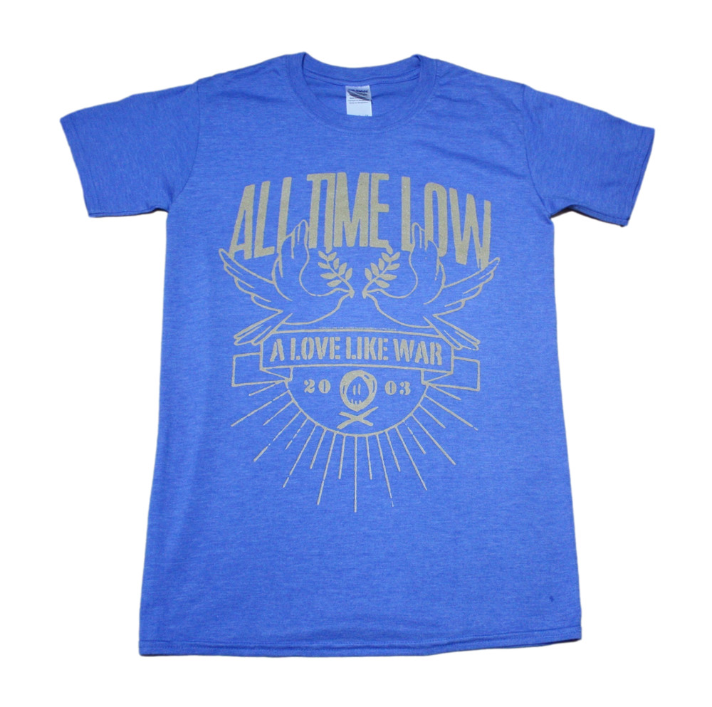 ALL TIME LOW Love Like War Doves Men’s / unisex ( New without tags ) Size L
