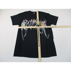 Revenge Lil Durk Shirt Mens Medium Black Scribble Logo Graphic Short Sleeve