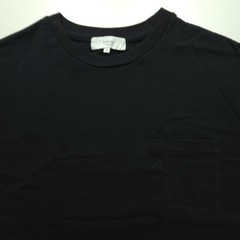 B MING By BEAMS Mens Shirt Small Black Basic Pocket Tee Crewneck Casual Plain S