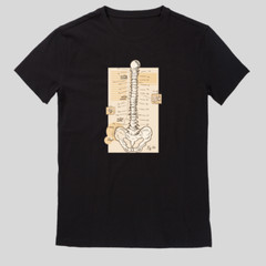 Spinal Anatomy Chart T-Shirt