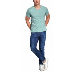 Men’s Ultra Soft Bamboo Viscose T Shirt Short Sleeve Casual Tee Tops Green