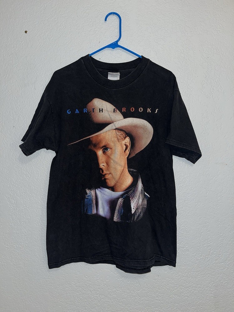Vintage Garth Brooks Fresh Horses Concert T-Shirt Size L Shirt