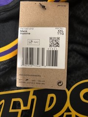 NEW Kobe Black Mamba Lakers City Edition Swingman Jersey Size-S-XL FN7297-010