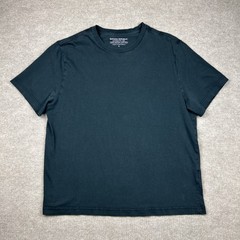 Lot Of 6 Banana Republic 100% Supima Cotton T-Shirt Black Large Crew Neck Blank