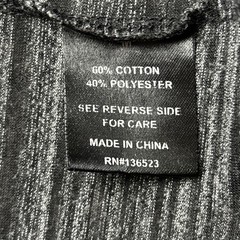 Brooklyn Cloth Mens Medium Gray Marled V Neck T Shirt Casual Streetwear Y2K