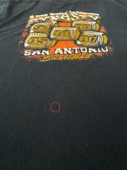 San Antonio Spurs T-Shirt NBA Championship Rings Dynasty Men’s Size Large