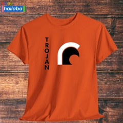 Trojan Yachts Logo Black/Navy/Grey/White/Orange T-Shirt S-5XL