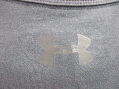 Under Armour UA Singlet/T Shirt XL Sleeveless Round Neck Black Loose Fit Cotton