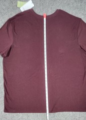 Men’s V Neck T Shirts Size 2XL Maroon “4 Pack” Goodfellow & Co. Short Sleeve