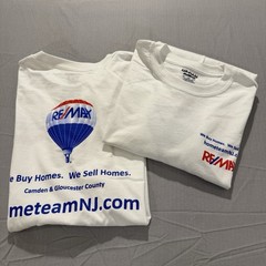 cheap T-shirts Gildan Dry Blend Mens 50/50 w REMAX logo, Brand New