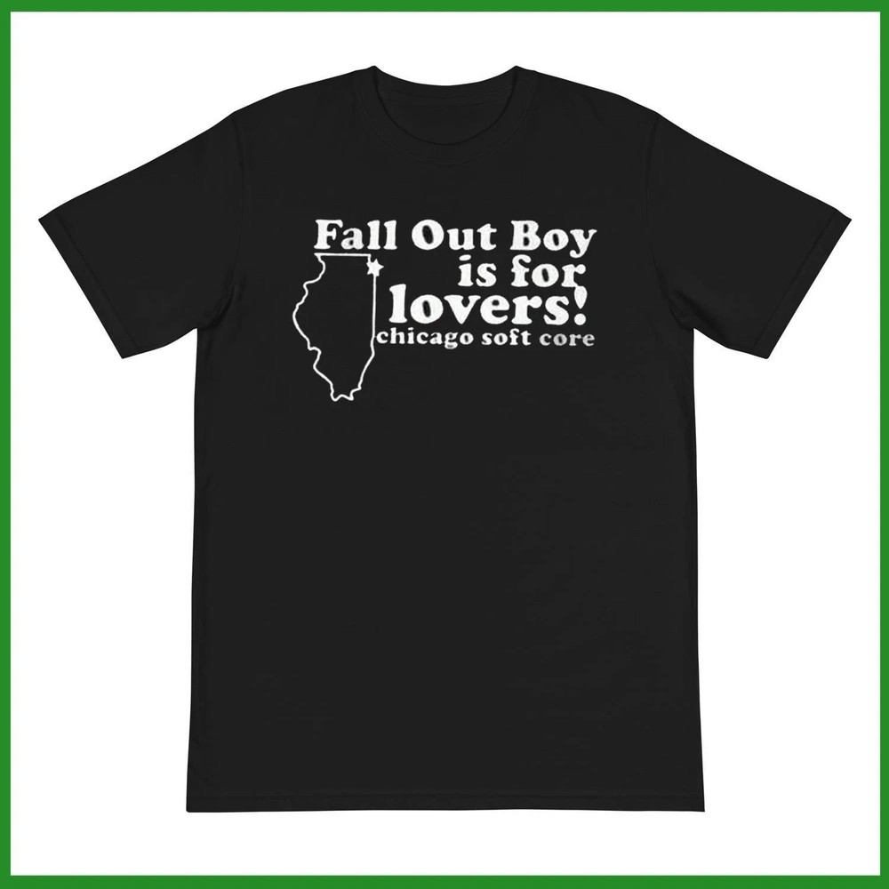 Fall Out Boy Is For Lovers Cotton T-shirt Short Sleeve Size S-5XL