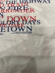 BRUCE SPRINGSTEEN L Born in the USA 1984 Concert TSHIRT ReProduced in 2012 NWOT