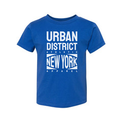 Urban District Athletic New York Apparel Unisex Short Sleeve Cotton T Shirt Grap