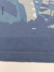 Express T-Shirt Men XS Graphic Blue Tee.#46813