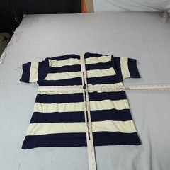 Vintage Egypt Shirt Mens Medium Blue Striped Hieroglyphic Cottonila Graphic Tee