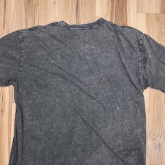 Weston Jon Boucher Shirt Mens 2XL Black Tee Cotton Mineral Wash Short Sleeve
