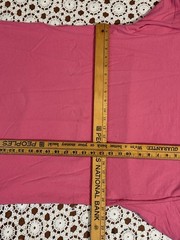 Vtg Retro Fruit Of The Loom Blank Pink T-Shirt Single Stitch USA L Cotton As Is
